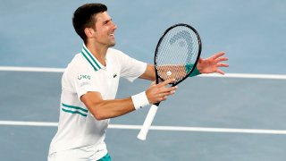 Novak Djokovic of Serbia Australian Open