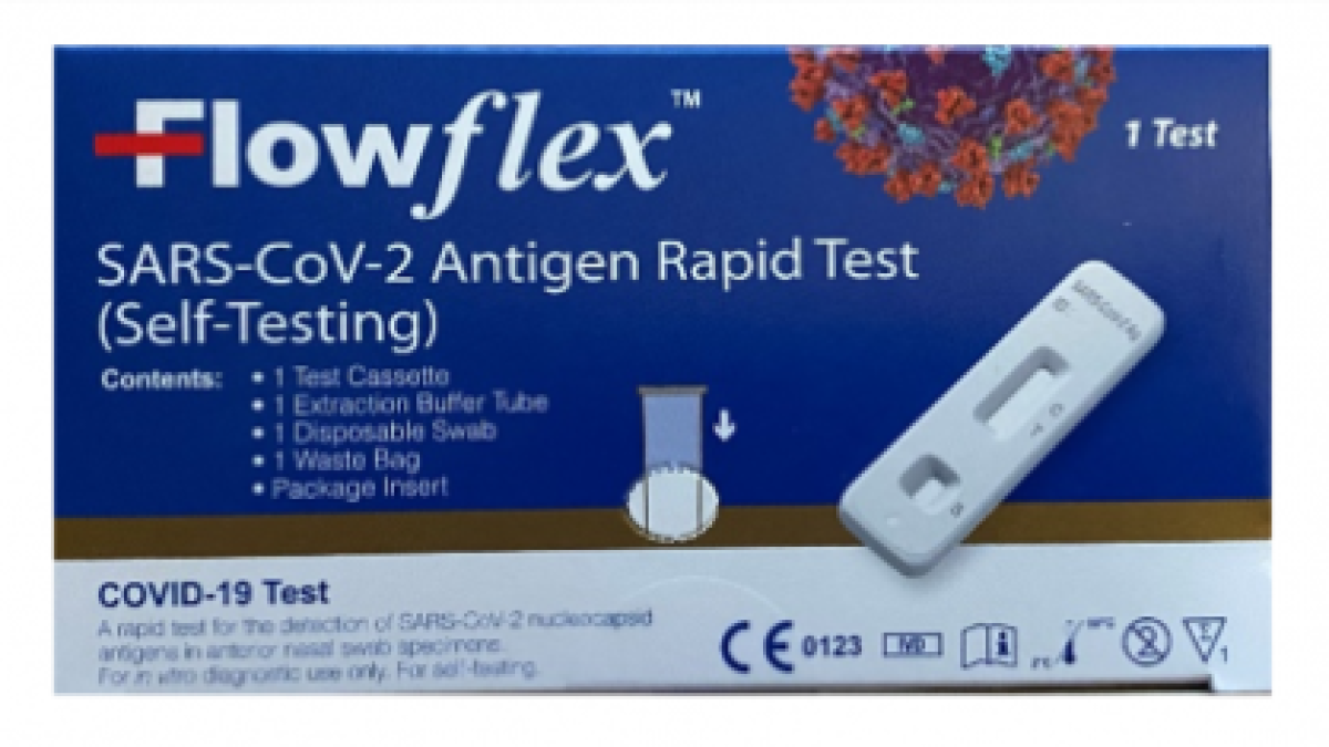 Test antigénique Flowflex indivuel x 800 unités