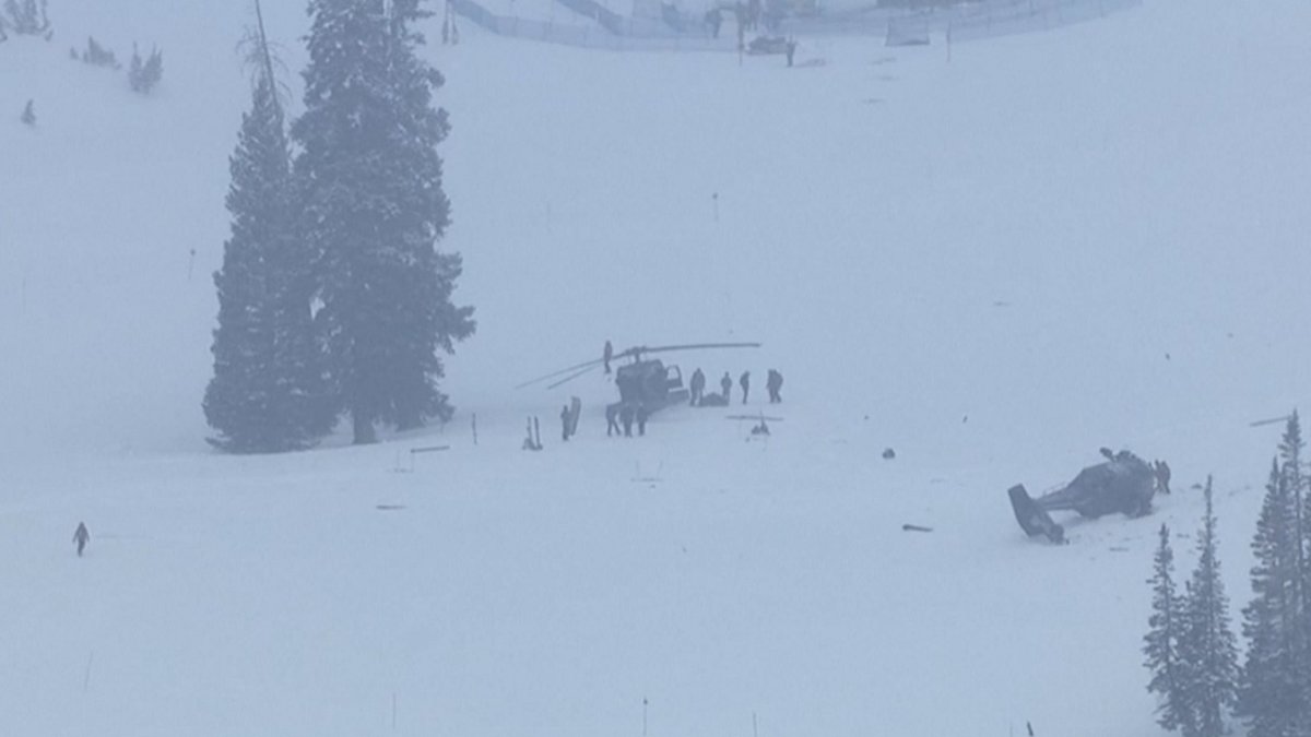 Helicopters Crash Near Utah Ski Resort in Training Accident – NBC New York
