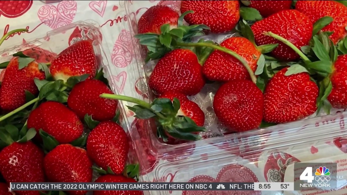 Produce Pete Strawberries NBC New York