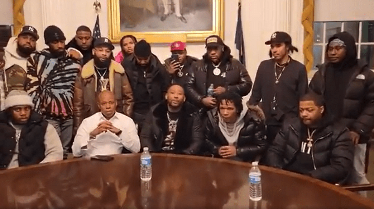 New York City Drill Rappers Meet with Mayor Eric Adams to Discuss City’s Gun Violence