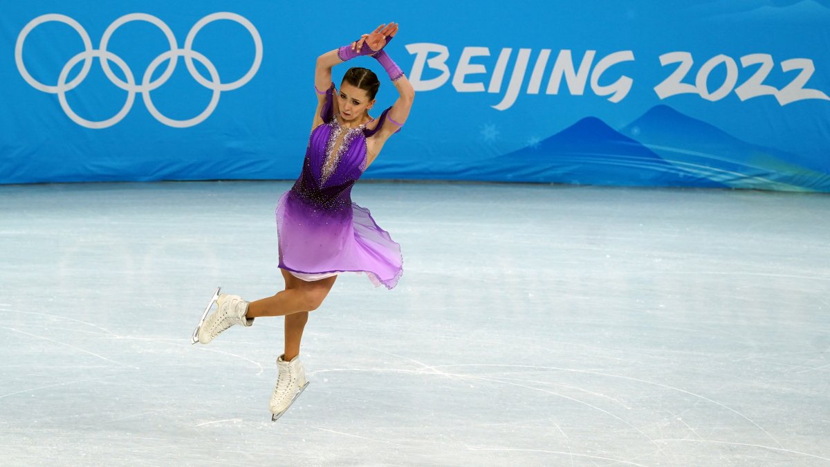 Figure Skater Kamila Valieva, 15, Lands Triple Axel at Olympics NBC