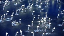 Dancers perform during the Opening Ceremony of the Beijing 2022 Winter Olympics at the Beijing National Stadium on Feb. 4, 2022 in Beijing, China.