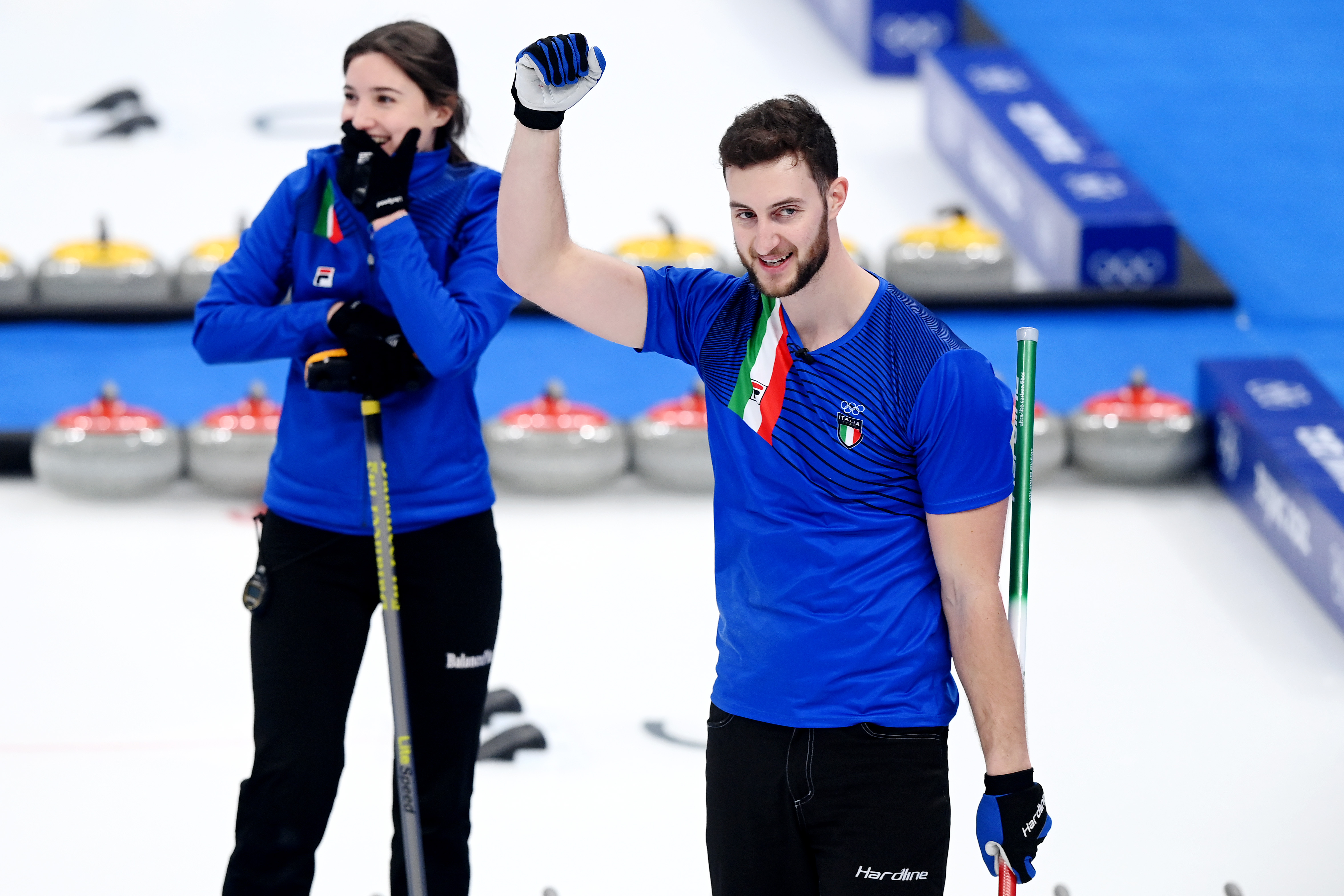Italy Curling Mixed Doubles Seals Perfect Olympics Run With Gold Medal Game Victory