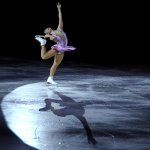 Wakaba Higuchi of Team Japan skates during the Figure Skating Gala Exhibition on day 16 of the 2022 Winter Olympics at Capital Indoor Stadium on Feb. 20, 2022, in Beijing, China.