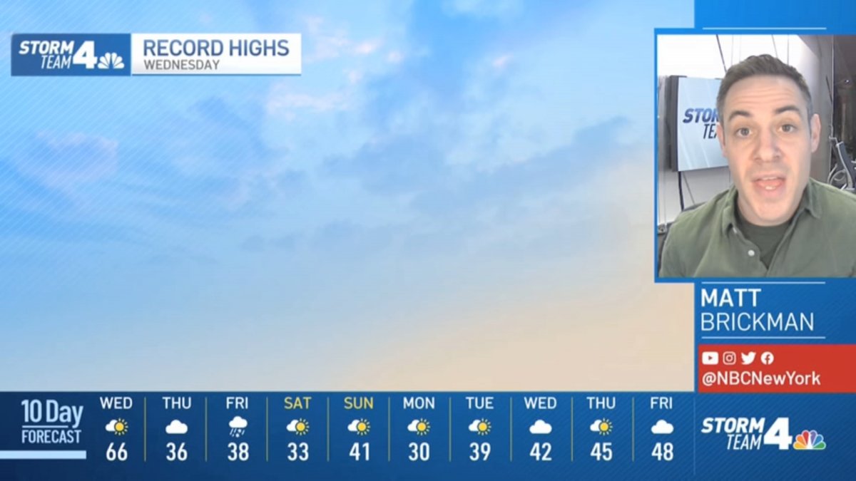 Latest Forecast From Storm Team 4 – NBC New York