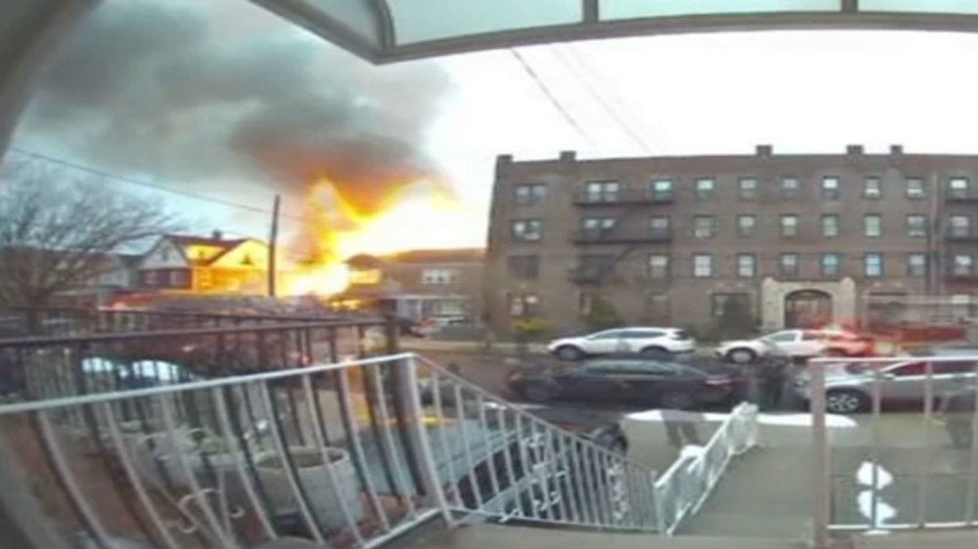 Brooklyn House Explosion Caught on Camera – NBC New York - Vimarsana News