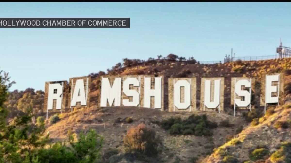 Hollywood Sign Being Altered To Celebrate Rams Super Bowl Win – Deadline