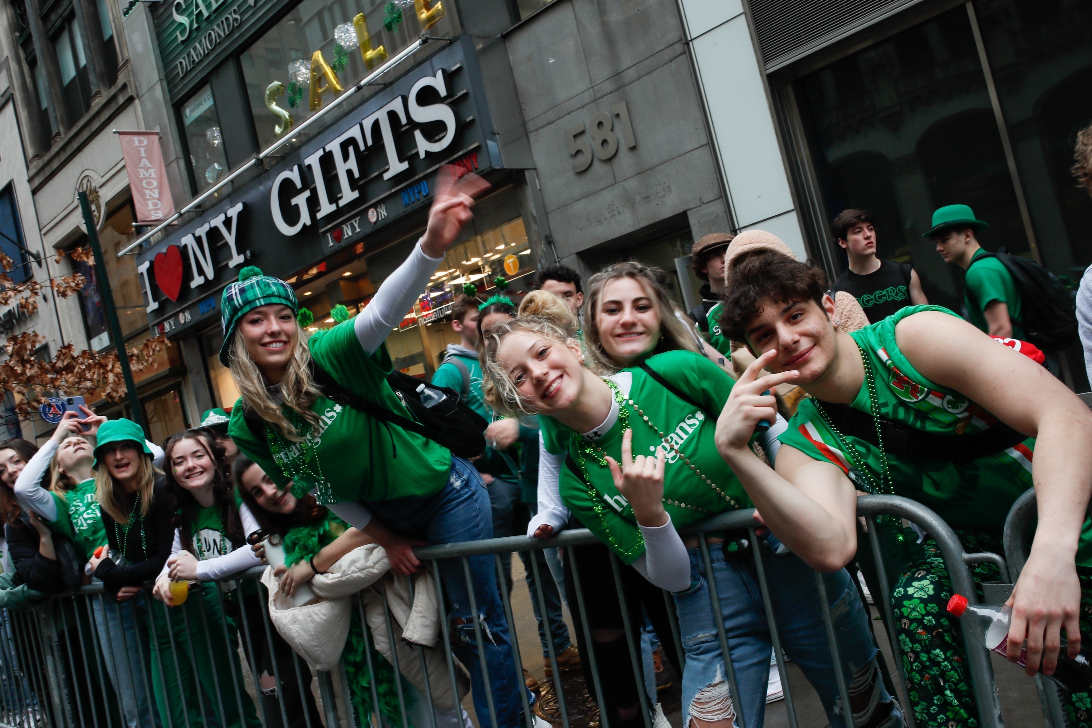 New York City is awash is in green and Irish pride (watch the parade live)