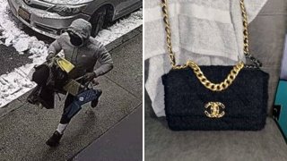 Photos of a robbery in a Chanel store in SoHo