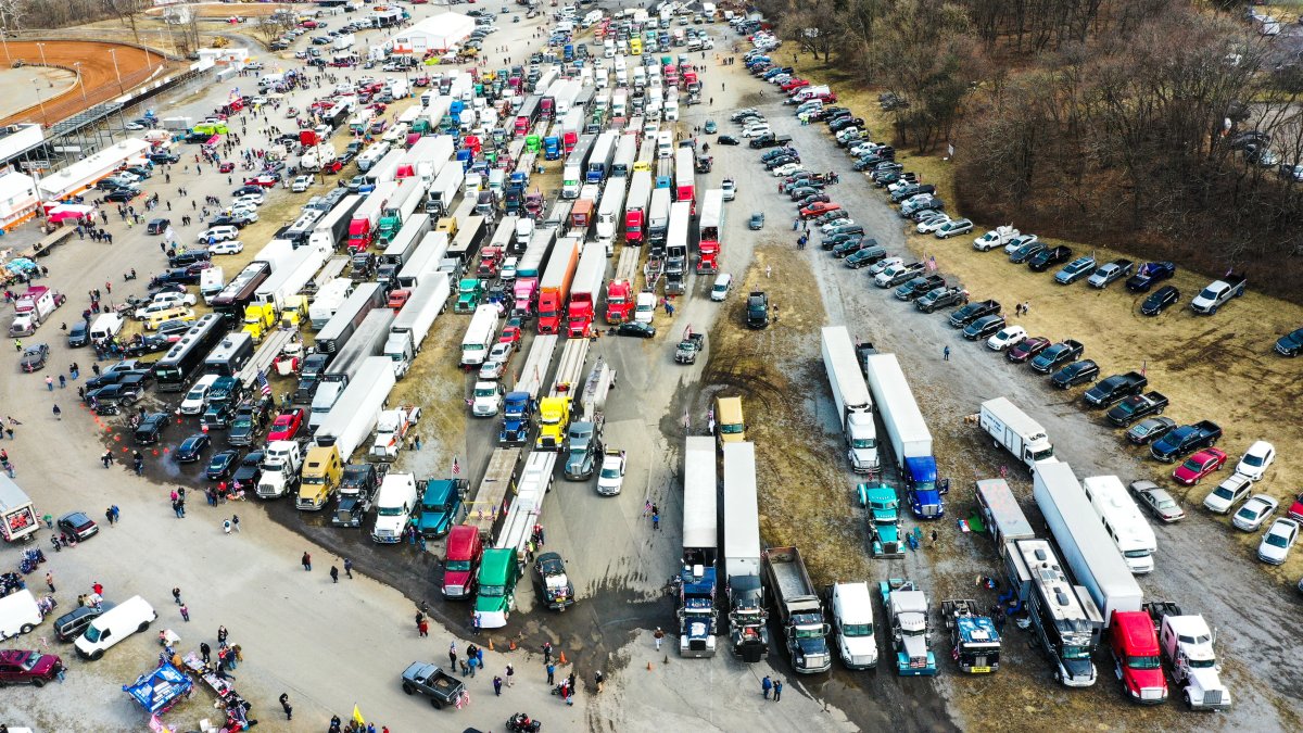 Washington DC Truck Convoy: Protest on Capital Beltway – NBC New York - Vimarsana News