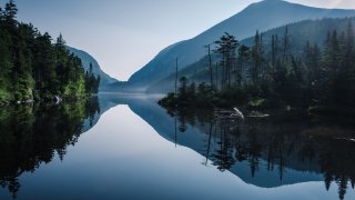 Sunrise at Lake Colden