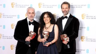 (L-R) Iain Canning, Tanya Seghatchian and Emile Sherman