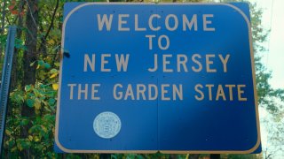 Welcome to New Jersey Sign