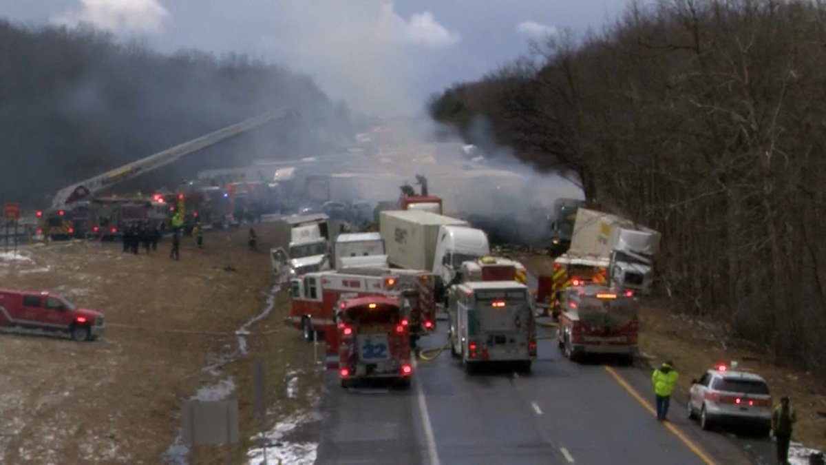 At Least 3 Dead in Massive Pileup on I-81 in Pennsylvania Amid Snow ...