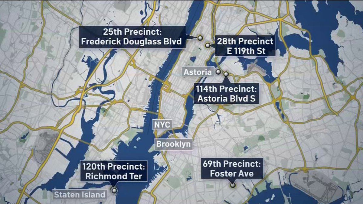 5 NYC High-Crime Areas Get New NYPD Neighborhood Teams – NBC New York