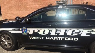 West Hartford police vehicle
