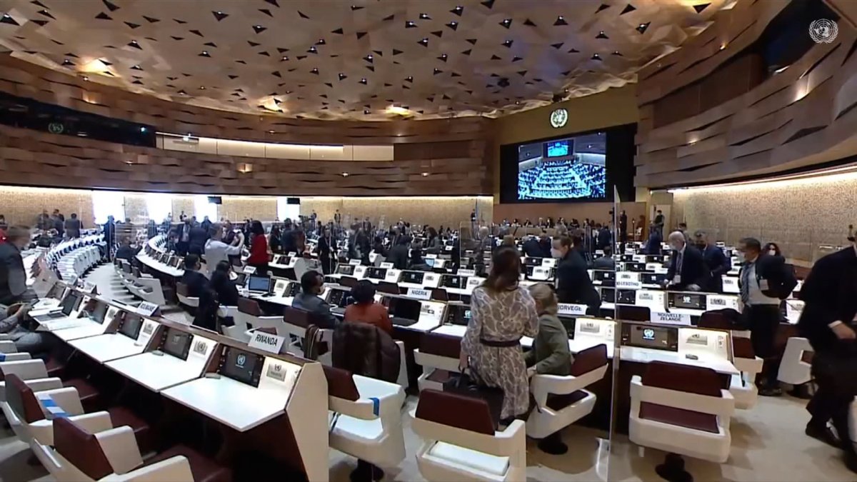 Un Diplomats Walk Out During Russian Foreign Ministers Speech Nbc