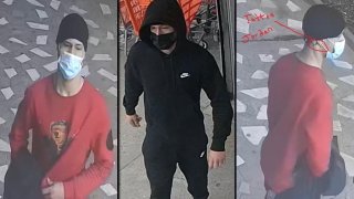 A suspect wanted by police in connection to a string of robberies across New York City.