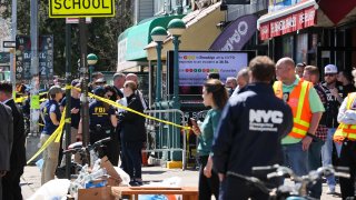 Multiple people shot at New York City subway station