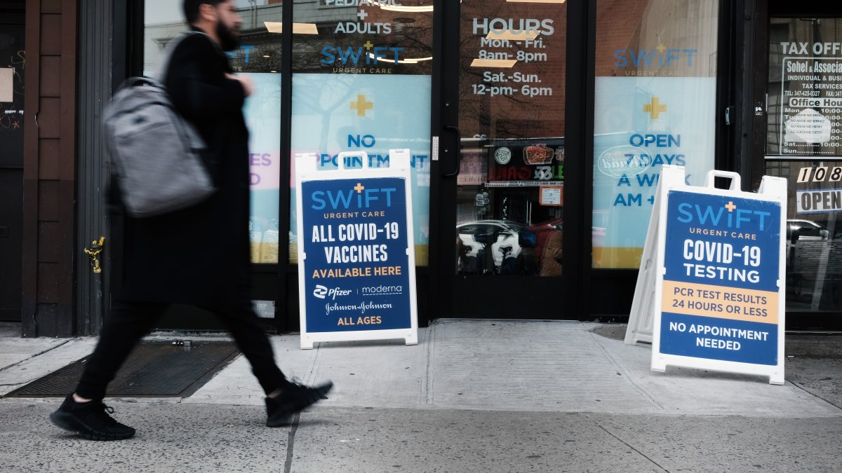 COVID Rates New York Contagious New COVID Variant Dominates NBC New York