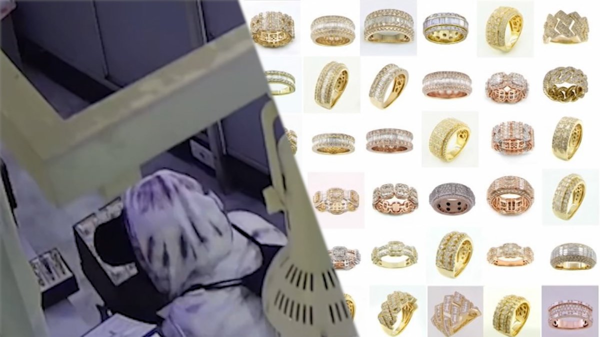 Diamond District Jewelry Heist: Thieves Snatch $450K in Gold Rings ...