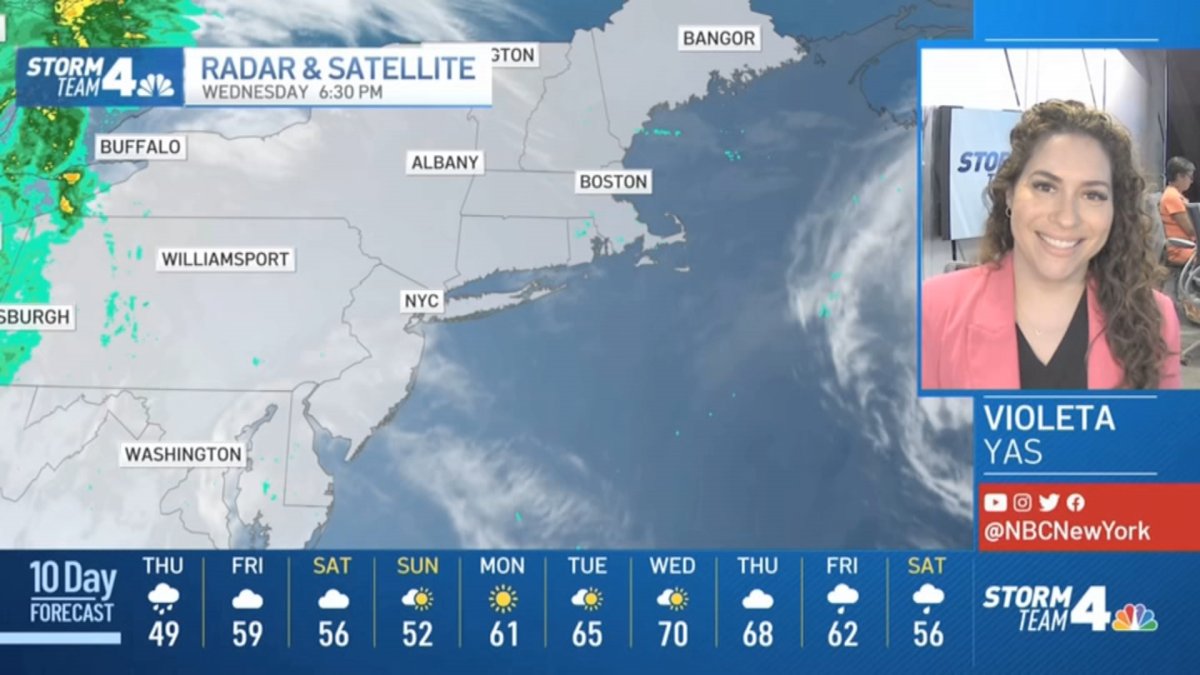 Latest Forecast From Storm Team 4 – NBC New York