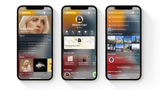 Apple iOS 15 Spotlight search