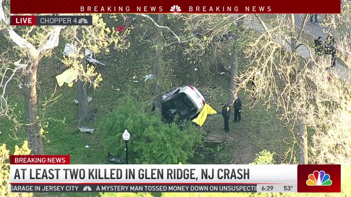 At Least 2 Dead in Glen Ridge Crash NBC New York