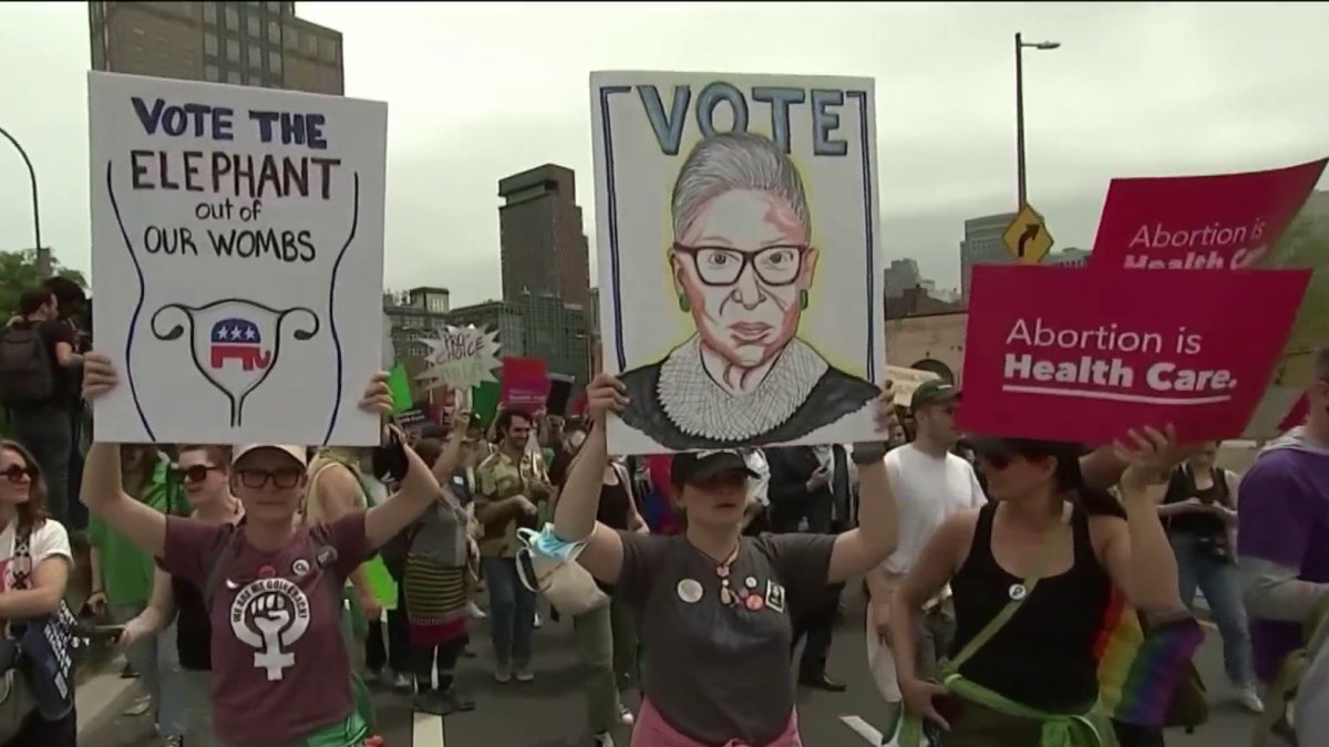Protestors Rally to Protect Abortion Rights Nationwide – NBC New York
