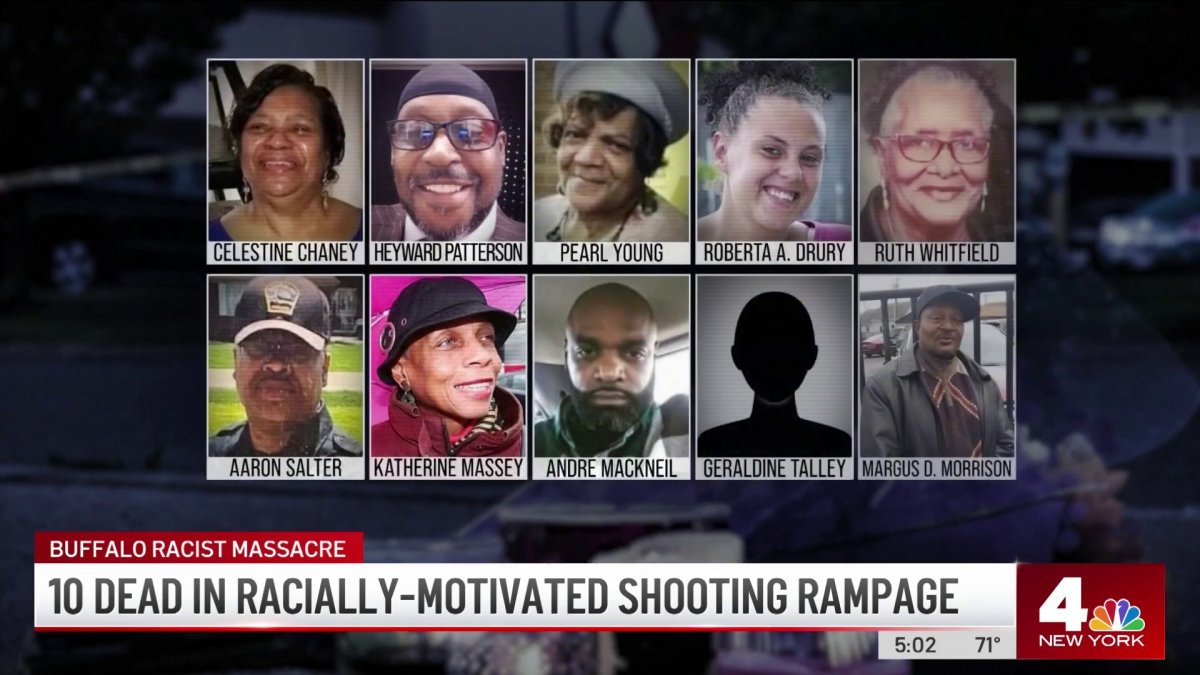 Buffalo Racist Massacre and Community Reactions – NBC New York