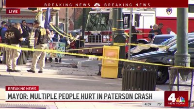 Multiple People Hurt in Paterson Crash