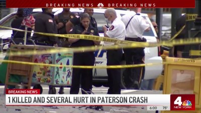1 Killed and Several Hurt in Paterson Crash