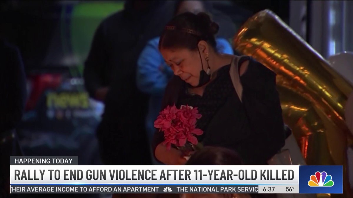 11-Year-Old Girl Killed in Stray Bullet Shooting Mourned at Vigil – NBC ...