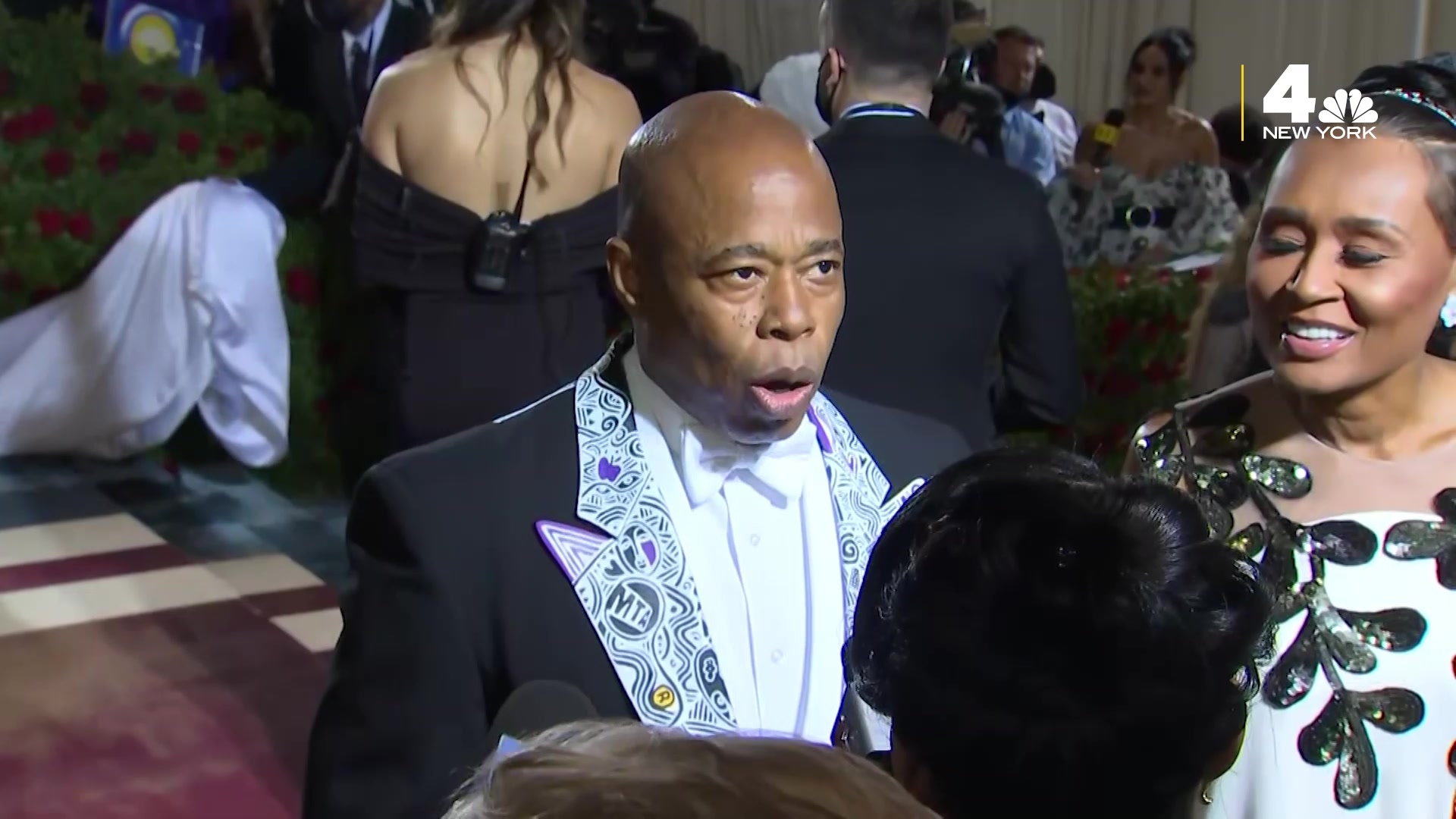 Watch: NYC Mayor Eric Adams Describes His Statement-Making 2022 Met Gala  Look