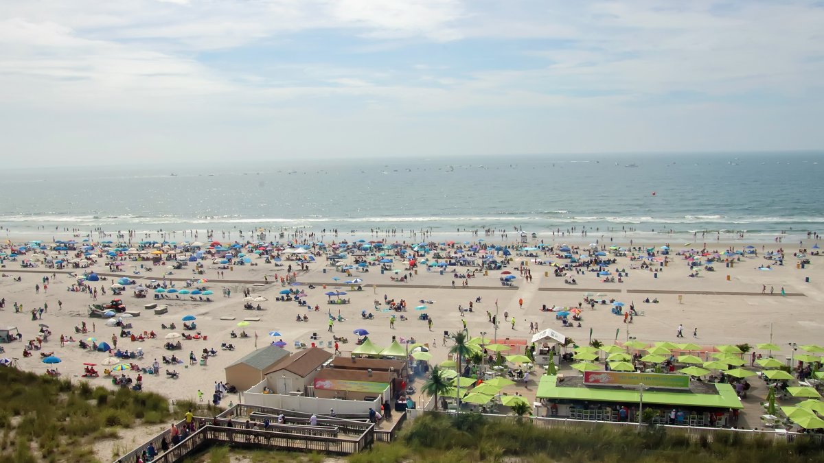 Cold Water Temperatures at NJ Shore, Long Island Beaches Despite Hot