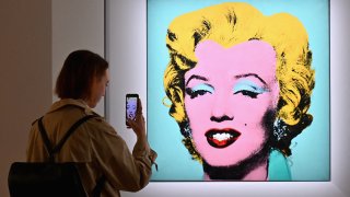 Andy Warhol's 'Shot Sage Blue Marilyn'