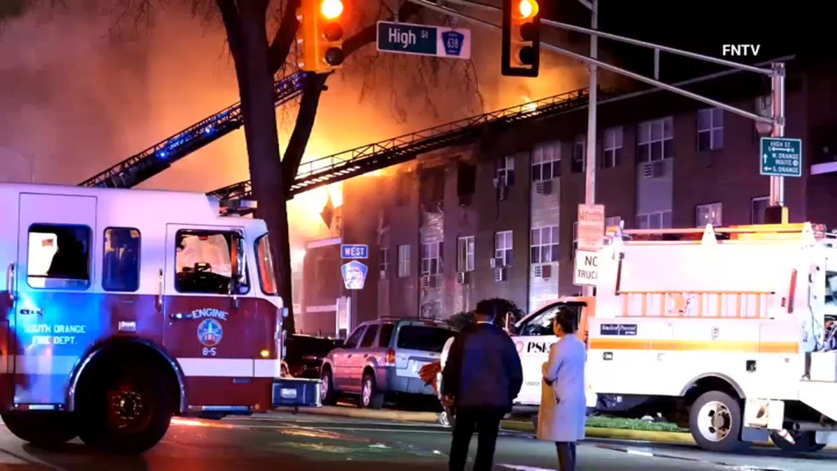 Fire in Orange, New Jersey Apartment Complex – NBC New York