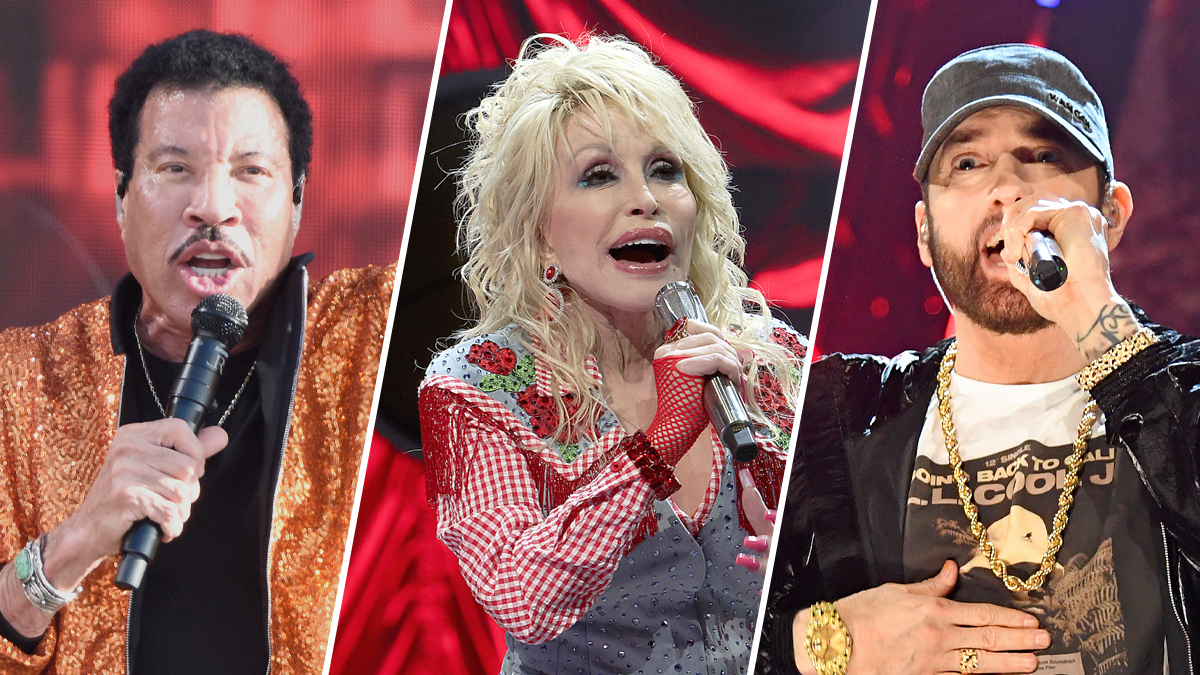 Dolly Parton Eminem Lionel Richie And More Inducted Into Rock Hall Of Fame Nbc New York 