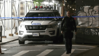 Police close off scene in Greenwich Village of deadly stabbing