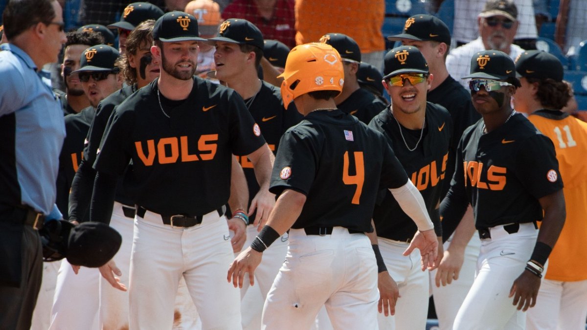 Tennessee Earns No. 1 Seed in NCAA Baseball Tournament After