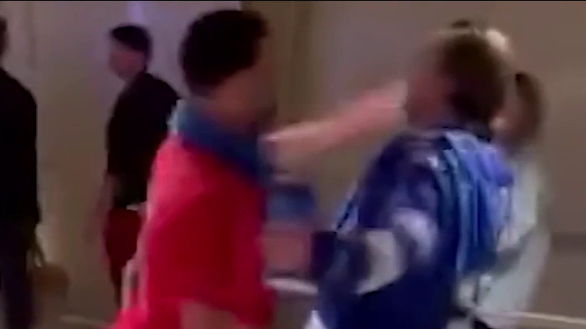 NY Rangers Fan Arrested After Viral Punch of Tampa Bay Lightning Fan at MSG NBC New York