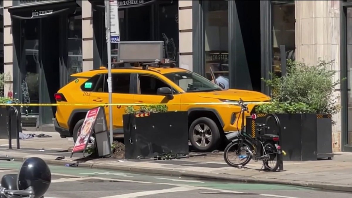 Crowd Lifts Taxi Off Victims in NYC Sidewalk Crash: Cops – NBC New York