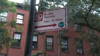 Alternate Side Parking Sign in NYC