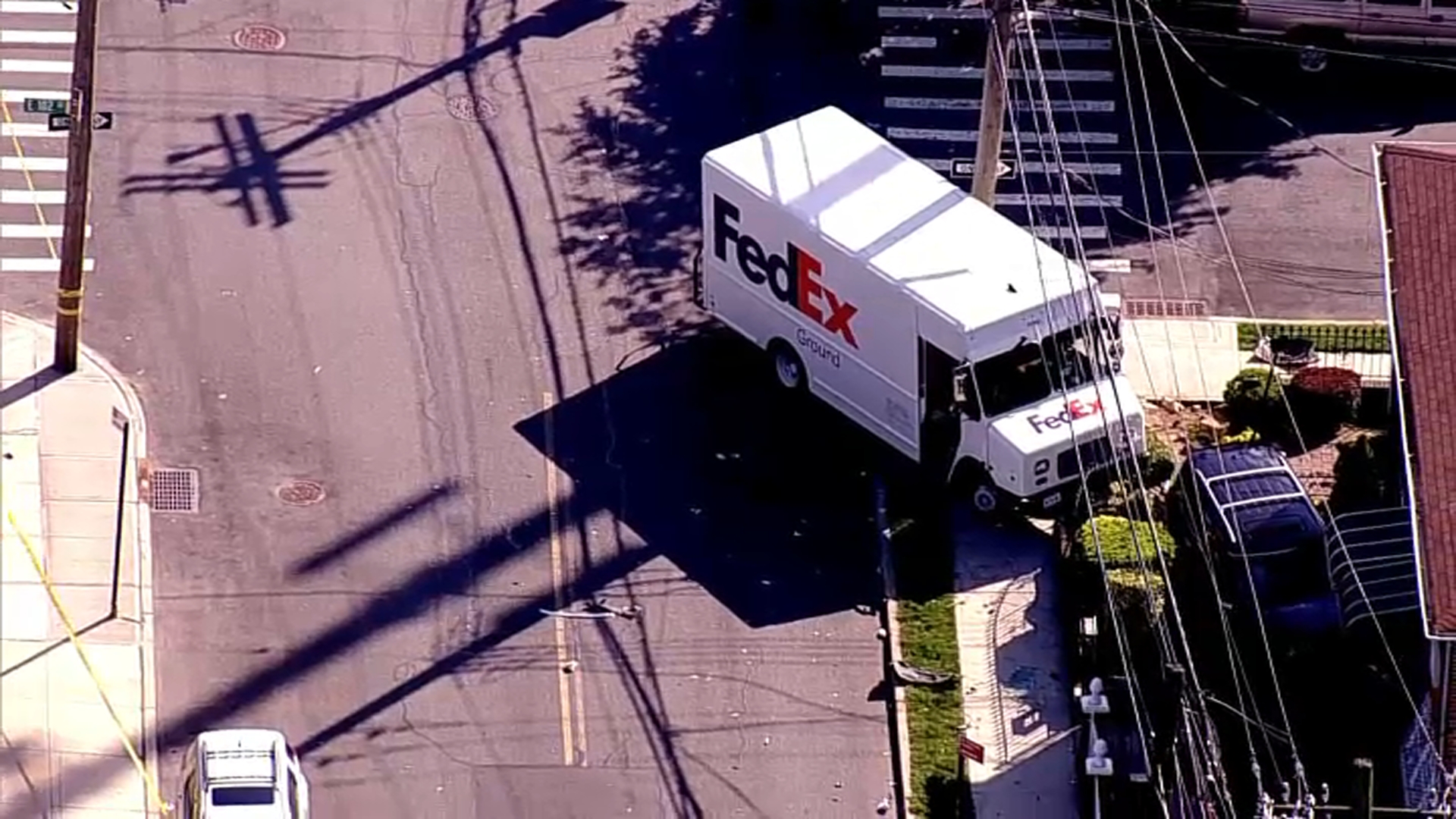 FedEx Driver Pinned Under Truck Following Crash With SUV In Brooklyn ...