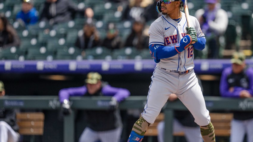 New York Mets mascot Mr. Met holding bat during game vs San Francisco  News Photo - Getty Images