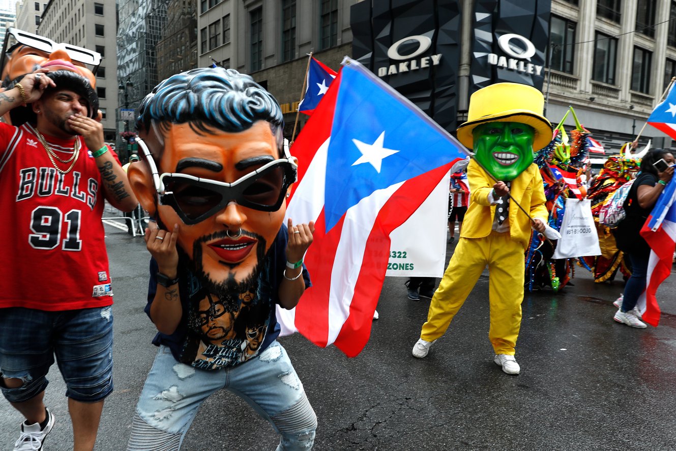 Photos Sea of Puerto Rican Flags Mark Parade Comeback NBC New York