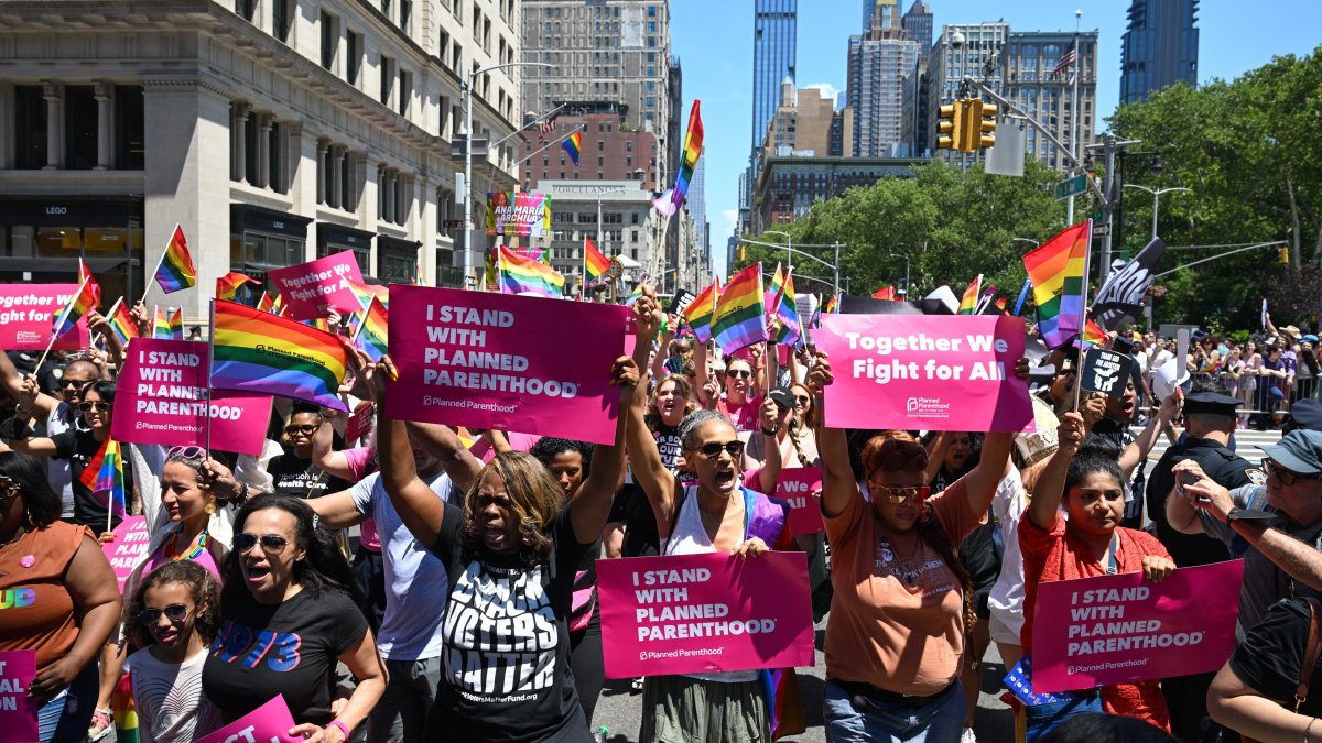 NYC Pride March 2022 in Photos NBC New York