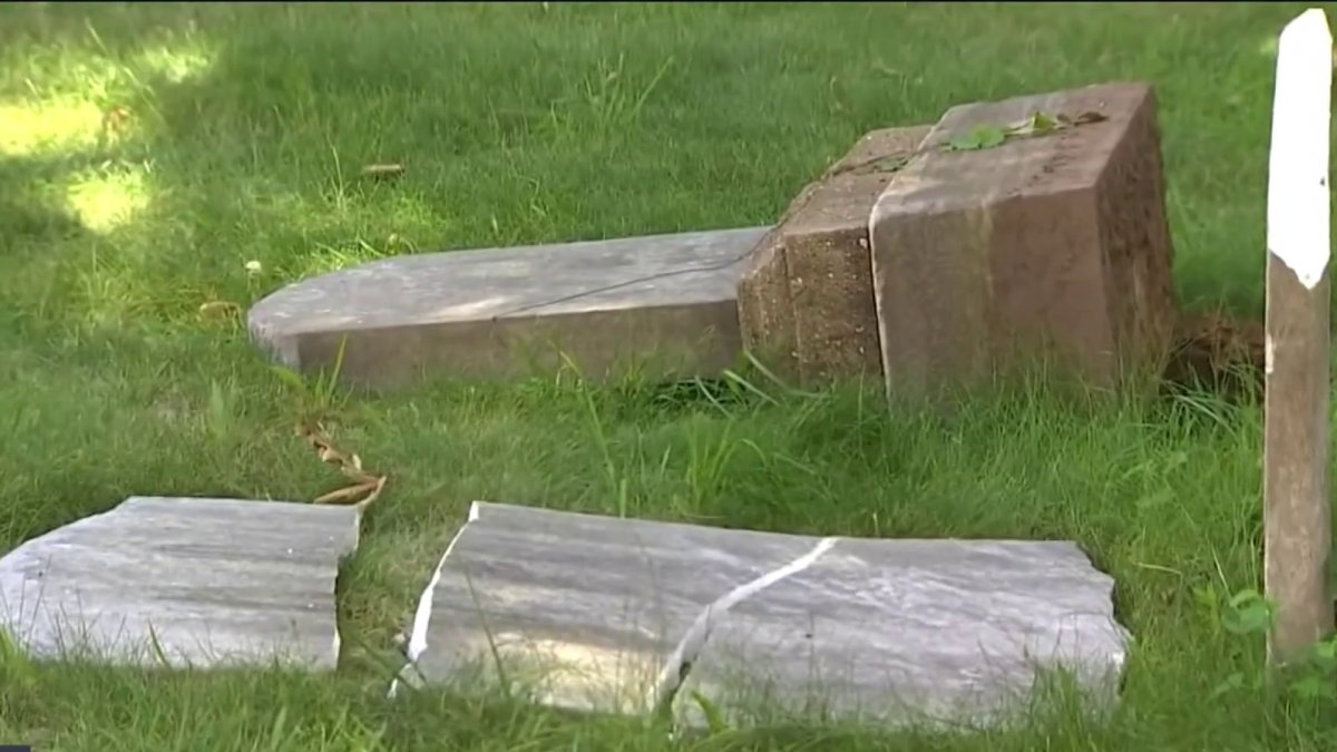 Brooklyn News Old Tombstones Destroyed by Historic Church NBC New York