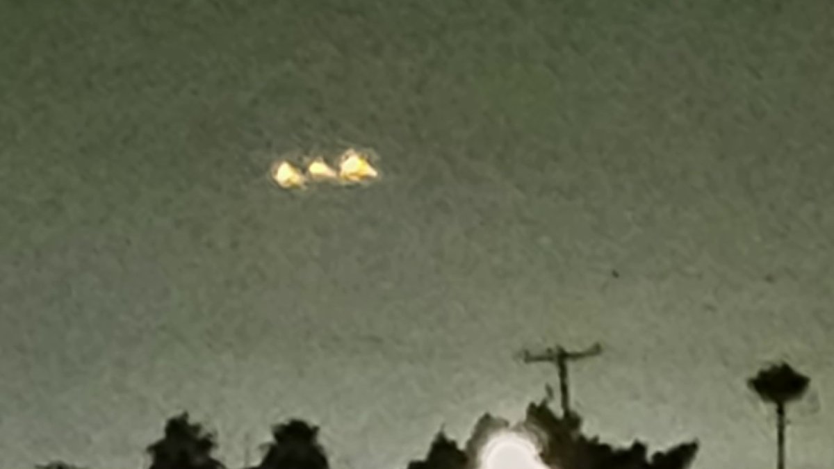 Mysterious Lights in San Diego Sky Were Military Flares NBC New York